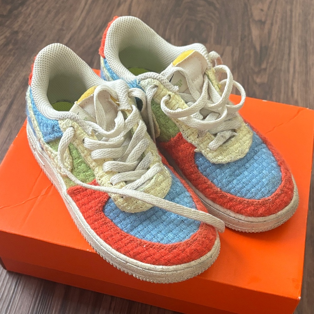 Nike Force 1 Low LV8 Next Nature GS 'Hemp - Multi Color - Unisex